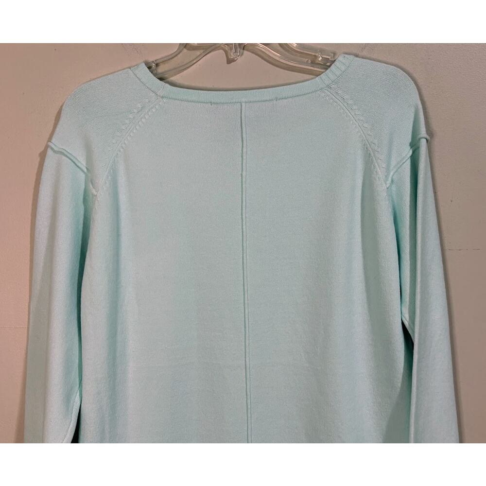 French Connection Mint Green Crew Neck Pull Over‎ Sweater Size Small NWT - Picture 7 of 7